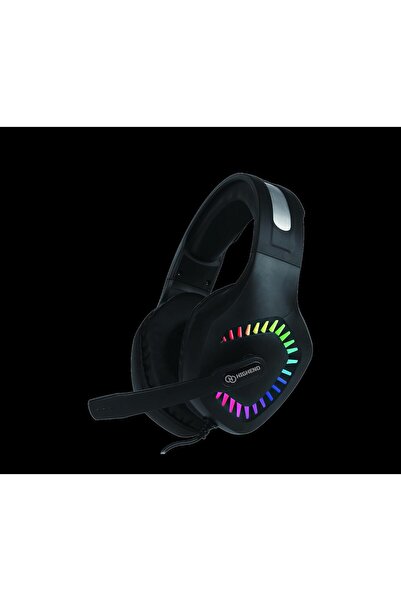 Generic سماعة رأس للألعاب PC'GEN HIGHEND X-39، منفذ 3.5 ملم وUSB، لون أسود، م...