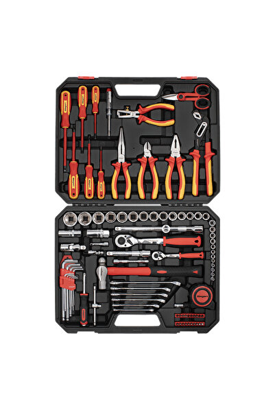 SEALEY Electrician's kit, 90 pieces