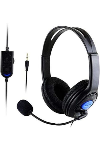 Generic سماعة رأس للألعاب، بأسلاك 3.5 ملم، قابلة للطي، ستيريو، صوت جهير قوي، ...