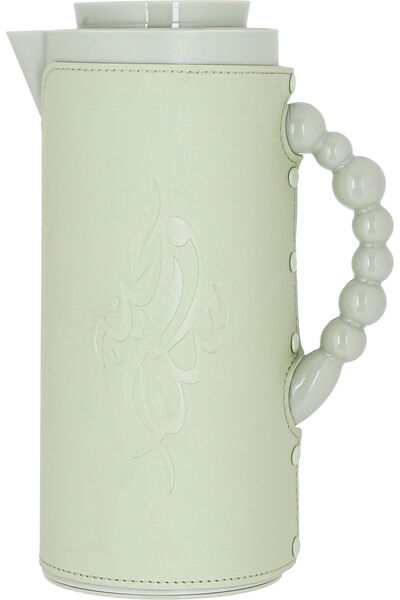 Generic ترمس رويال 7 سيف غاليري، سعة 1 لتر، غلاف داخلي زجاجي حراري ، مع غطاء ...