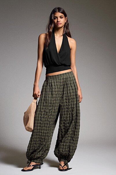 Bershka Stoperli bloomer pantolon