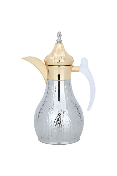 Generic ترمس هيلا من معرض السيف، سعة 1.2 لتر، غلاف داخلي من الفولاذ، غلاف خار...