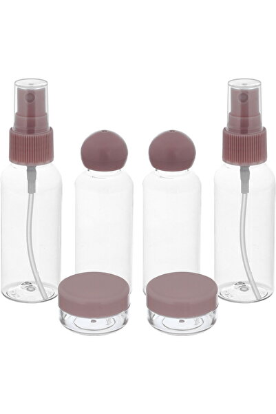 Generic saif so Set of Bottle + Plastic Travel Containers, Portable with Case...