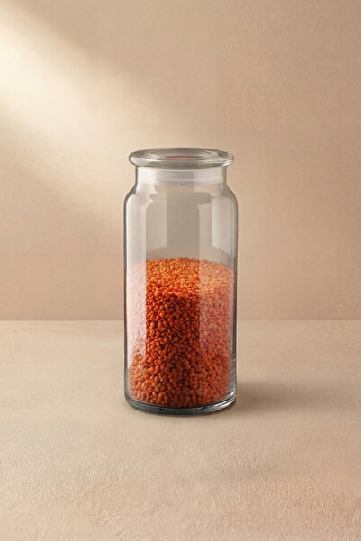 GÖNÜL Cam Kapaklı 12'Li Cam Kavanoz 1,1 L (1100 ml) – Sızdırmaz/Hava Almaz Ku...