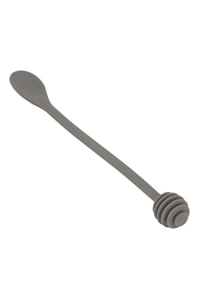 Generic Al Saif Gallery Silicone Spoon, Double-Sided - Gray
