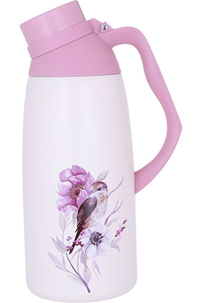 Generic ترمس رانيا الكلاسيكي، سعة 2.5 لتر، غلاف داخلي من الفولاذ، غلاف خارجي ...