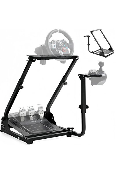 Generic Foldable Racing Wheel Stand for Logitech G25/G27/G29/G920 & Thrustmas...