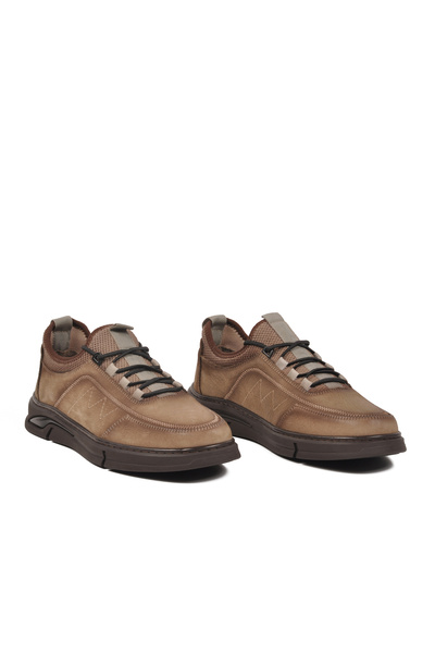 MARCO ROSSİ Marcomen 152-19462 M Toprak Nubuck Pantofi casual pentru bărbați