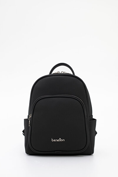 United Colors of Benetton Women's Backpack Black Bnt1807