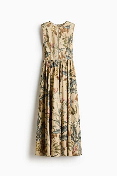 H&M Lace-detail cotton dress