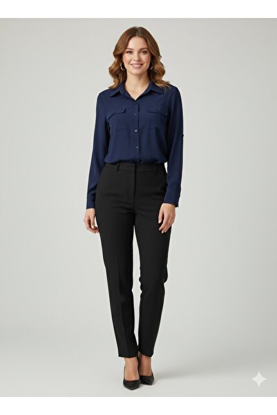 Ekol Cep Detaylı Gömlek 2512