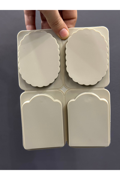 Adana Pasta Malzemeleri Bt-281 Frame Silicone Mold 4 Pieces 20 X 15 cm