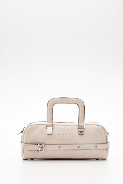 Sisley حقيبة كتف نسائية باللون الأبيض SLY428