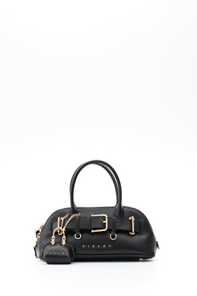 Sisley حقيبة كتف نسائية سوداء SLY382