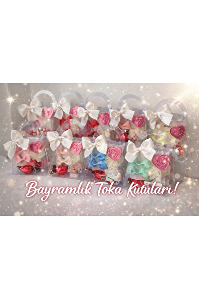 pempem bandana kız çocuk bayram hediye paketleri (5 paket)