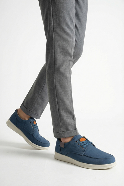 Riccon Pantofi sport pentru bărbați 001223 Verde petrol