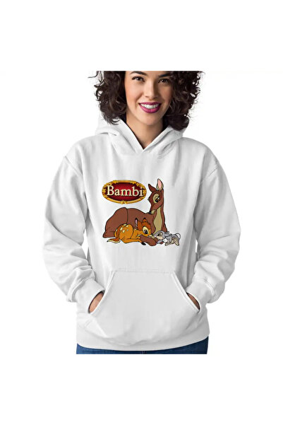 OEM Women's Sweatshirt Bambi Mama Thumper Deer Forest