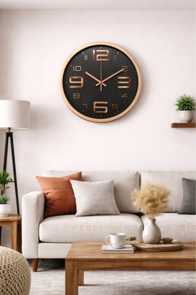 HOMEZ NEED Modern Crown Clock