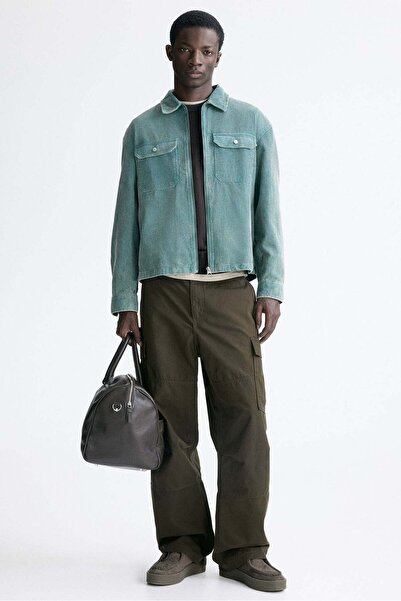 H&M Relaxed Fit Cotton cargo trousers