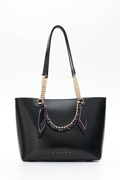 Sisley حقيبة كتف نسائية سوداء SLY394