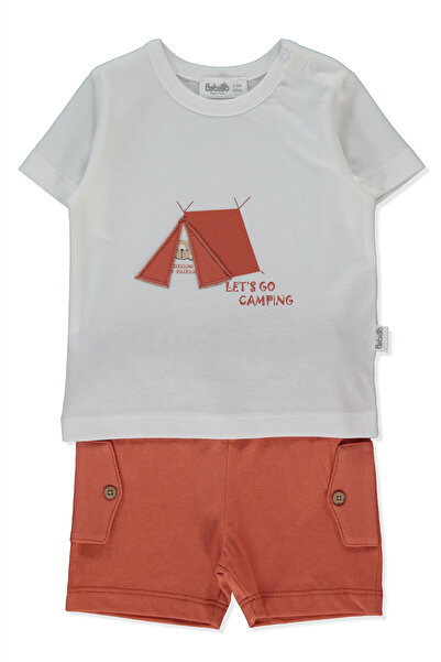Bebetto Süprem Shorts 2-Piece Set (Hello) Tiles
