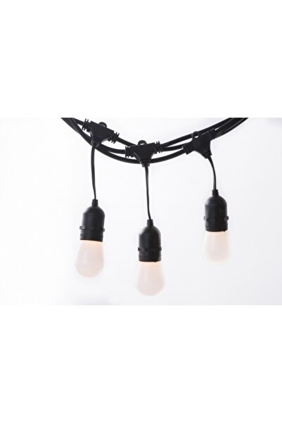 proled Illuminated Garland, 10 Meters with 20 LED Bulbs 5w Warm Light E27, IP44