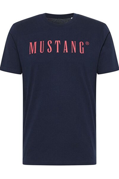 Mustang Tricou Barbati, Mustang, Bumbac, Marime S, Bleumarin