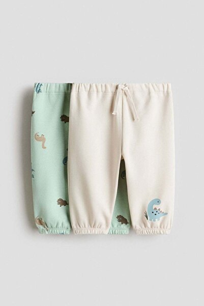 H&M 2-pack brushed-inside joggers