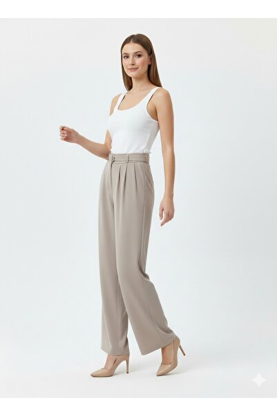 Ekol Kemer Detaylı Pantolon 4128