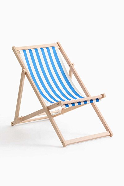 H&M كرسي استرخاء خشبي