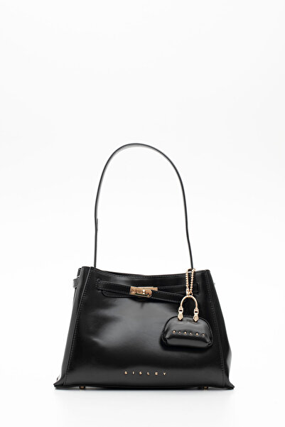 Sisley Women's Shoulder Bag Black Sly413
