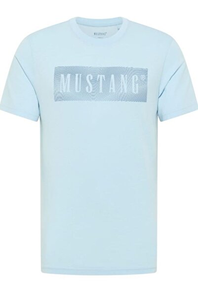 Mustang Tricou, Mustang, Albastru, Bumbac, Marime L