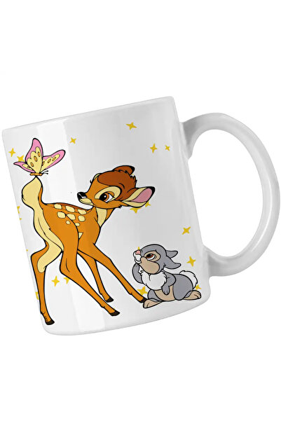 OEM Bambi Mug Butterfly Thumper Rabbit Tail