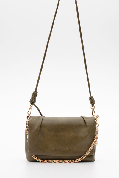 Sisley حقيبة كتف نسائية كاكي SLY351