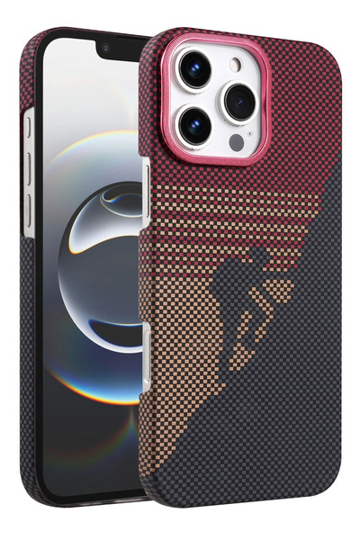 NewFace Drnds iPhone 16 Max Vega Magsafe Cover (153735) - Red