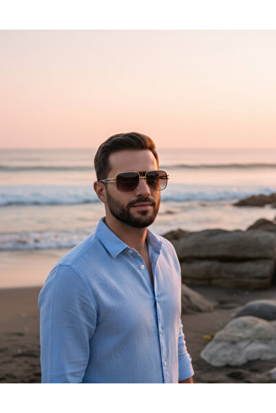 BLACK 8375 C5 58 Men's Sunglasses