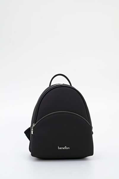 United Colors of Benetton Women's Backpack Black Bnt1824