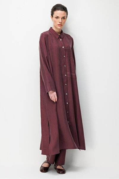 Micca %80 Doğal LyoCELL Dökümlü Soft Hissiyat Arka Özel Dokuma Desen Pantolon...