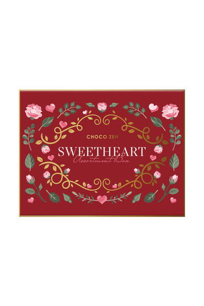 Choco Zen علبة هدايا شوكولاتة دبي (216 غرام) تشكيلة شوكولاتة متنوعة - توصيل م...