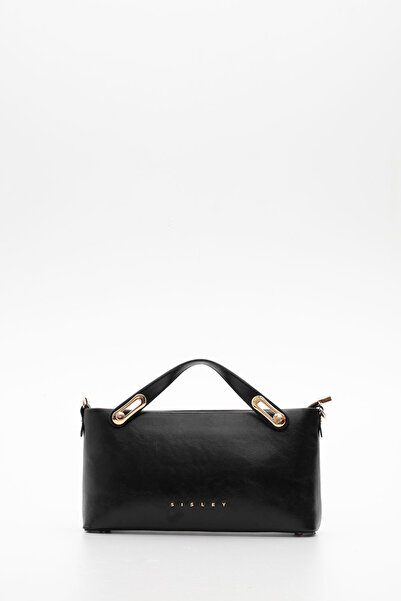 Sisley حقيبة يد نسائية سوداء SLY429