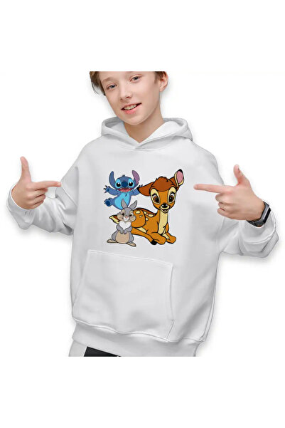 OEM Hanorac Copii Baieti Bambi Stitch Thumper Iepure Dragut