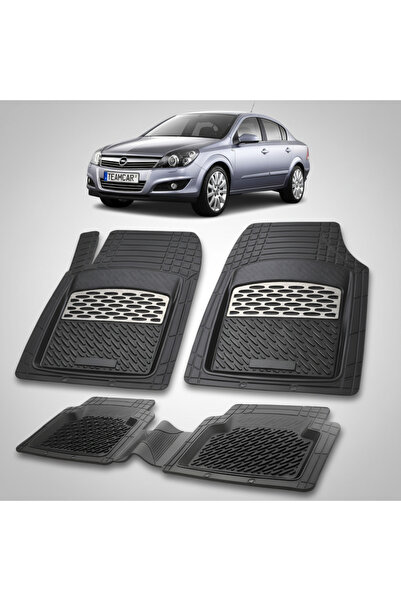 TEAMCAR Συμβατά πατάκια δαπέδου Opel Astra H Sedan 2004-2014 | Ασημί
