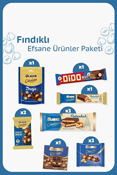 Ülker Fındıklı Efsane Ürünler Paketi