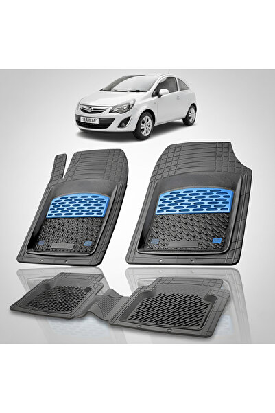 TEAMCAR Συμβατά πατάκια δαπέδου Opel Corsa D Coupe 2006-2014 | Μπλε