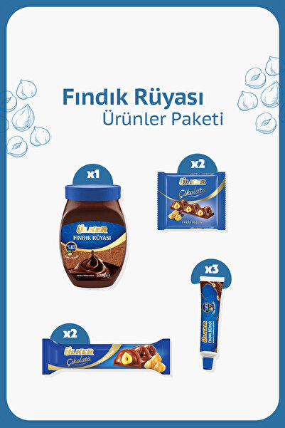 Ülker FINDIK RÜYASI Ürünleri Özel Paket