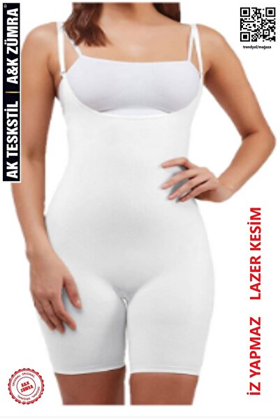 A&K ZÜMRA Soft Elastane Firming, Non-Marking, Laser Cut Full Length Corset