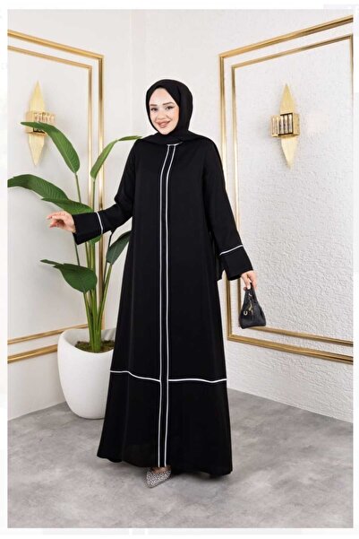 NATURAMED MEDİNE İPEK ŞERİT DETAYLI FERACE