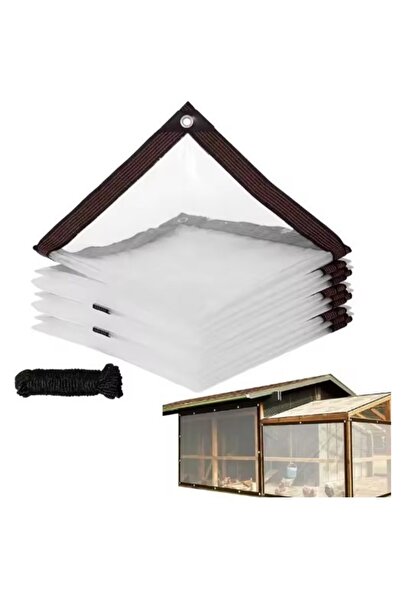 zola Prelata impermeabila 2x3.2 m, UV, 14 inele, snur 10 m, 70 g/m2, transpar...