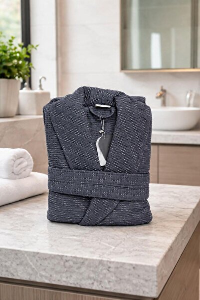 Özdilek Μπουρνούζι Navy Whisper Μέγεθος L Γκρι