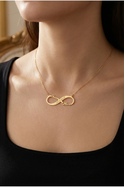 saramary 925 Ayar Gümüş Charmlı (Kolye Ucu) Kişiye Özel İsimli Gold Rengi Son...